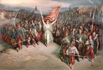The Marseillaise, 1870 by Gustave Dore